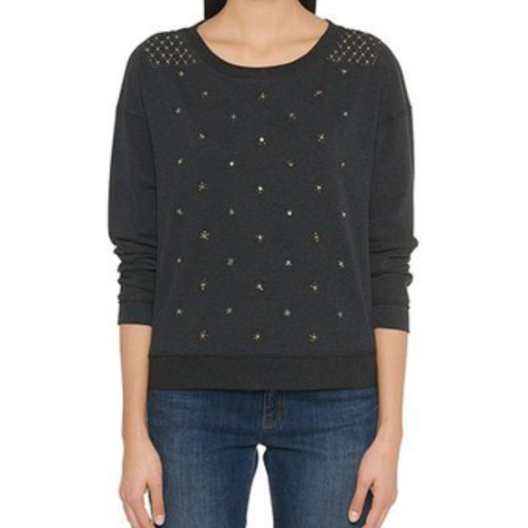 Marc Cain 100% Cotton Embellished Sweater NWOT - Picture 1 of 7